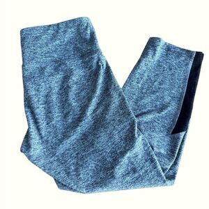 Champion Cropped Gray Leggings | Women’s Small | High Waist Pocket